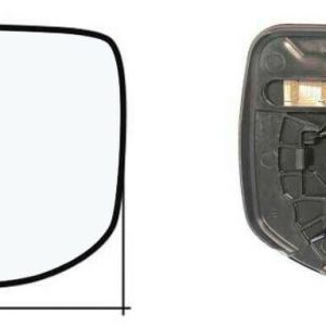 Per Honda Accord Tourer 2008>2015 Vetro + Piastra Dx Termico Asf.per Retrovisore