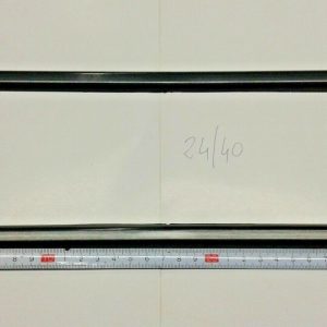 Cornice Targa Anteriore in Plastica Nera per Auto fino al 1998 Misure Cm34,5x12