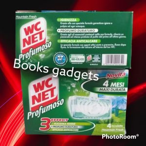 9 Conf. (36 Tavolette) Wc Net Deo Tavoletta Mountain Fresh Igiene Water