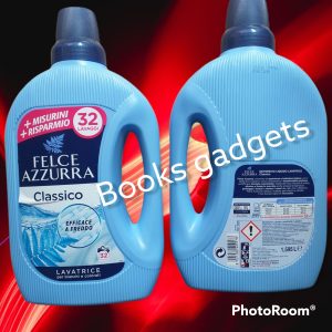 8 Pezzi Felce Azzurra Classico Detersivo Liquido Lavatrice 32 Lavaggi 1,595L