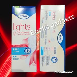 9 Conf. (180 Salvaslip) Tena Lights Long Proteggi Slip per Pelli Sensibili