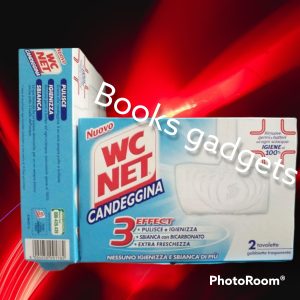 9 Conf. (18 Tavolette) Wc Net Candeggina Deo Tavoletta Sbianca e Igienizza Water