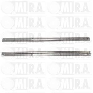 Coppia Battitacco in Acciaio Inox per Fiat 500 F/L/R Ricambi per Auto d'epoca