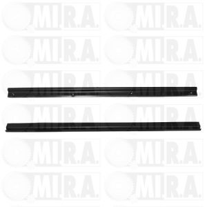 Coppia Battitacco Nero Mod. Originale per Fiat 500 F/L/R Ricambi per Auto d'epoca