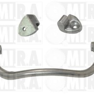 Maniglia Tiraporta in Alluminio per Fiat 500 Ricambi per Auto d'epoca
