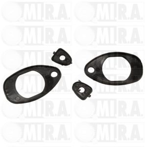 Guarnizioni Maniglie Porta 4 pz per Fiat 500 F/L/R Ricambi per Auto d'epoca