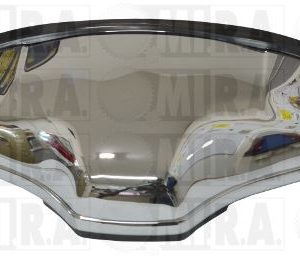 Porta Luce-Targa in Plastica Cromata per Fiat 500 Ricambi per Auto d'epoca