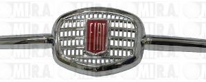 Mascherina con Baffi Anteriore in Plastica per Fiat 500 Ricambi per Auto d'epoca