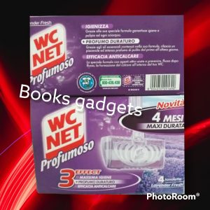 9 Conf. (36 Tavolette) Wc Net Deo Tavoletta Lavanda Fresh Igiene Water