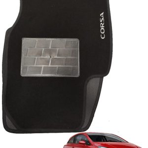 Compatibile con Opel Corsa E 01.2015>05.2019 Set 4 Tappetini in Moquette C/4 Att