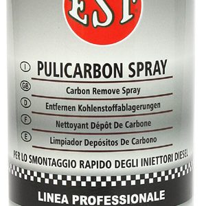 EST 400ml Spray Pulicarbon Scioglie Incrostazioni Sedi Iniettori Common Rail