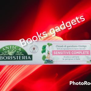 9 pz Antica Erboristeria Dentifricio SENTISIVE COMPLETE Chiodi di Garofano-Ginkgo Aiuta le Gengive irritate