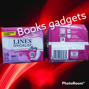 8 Confezioni (128 Assorbenti) Lines Specialist Lady Mini Plus Perdite di Urine