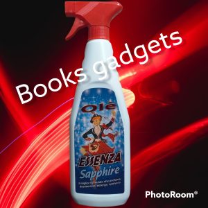 7 Pezzi Olè Essenza Sapphire Spray 750ml Deterge Spolvera Profuma Desodorizza