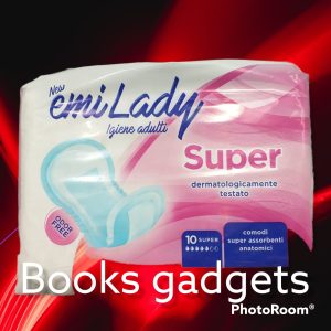 9 Conf. (90 Assorbenti) Emi Lady SUPER Assorbenti Anatomici Odor Free