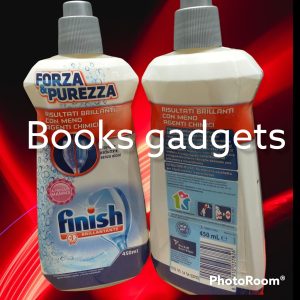 2 pz Finish Brillantante per Lavastoviglie FORZA & PUREZZA Stoviglie asciutte e Senza Aloni 450ml