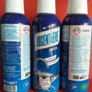 8 Pezzi Lucentiere Inox Pulisce Lucida Detergente Disincrostante Rimuove Calcare