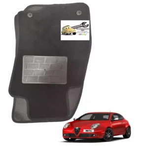 Compatibile con Alfa Romeo Mito dal 2017> Set 4 Tappetini in Moquette C/4 Att.