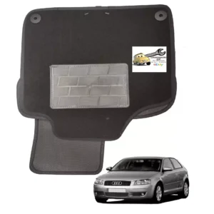Compatibile con Audi A3 (8P) 06.2003>07.2012 Set 4 Tappetini in Moquette C/8 Att