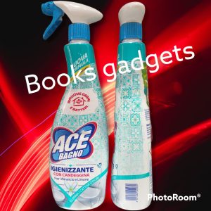 8 pezzi Ace Spray Bagno Igienizzante con Candeggina Fiori d'arancio Limone 550ml