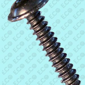 Per Lancia Y 2000 Kit 14 Vite Autofilettante Nera per Fissaggio Locari Passaruota