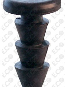 Per Fiat 126, 127, 128, 500 Kit 100pz Bottone Tampone Paracolpo Gommino per Fissaggio Tappeti