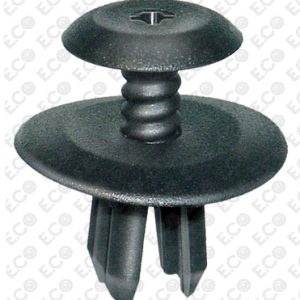Kit 3 pz Rivetto in Plastica Nero Varie Applicazioni 1H0867199A
