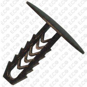 Per Alfa Romeo 147 Kit 50pz Bottoni Clip Mollette Graffette Nero per Rivestimenti Interni e Tappeti