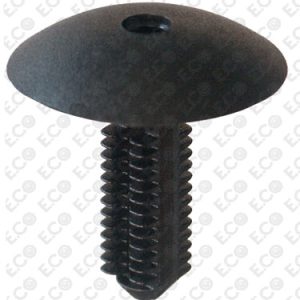 Per Fiat Stilo Kit 100pz Bottone Graffetta Molletta Clip Nero per Fissaggio Locari Passaruota