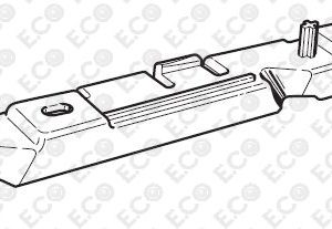 Per Abarth 500 dal 2008> Kit 5 pz Staffa Paraurti Anteriore Sx (Lato Guidatore) Nero