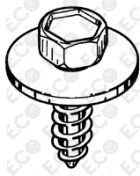 Per Opel Vari Modelli Kit 100 Vite Autofilettante per Rivestimenti e Ripari
