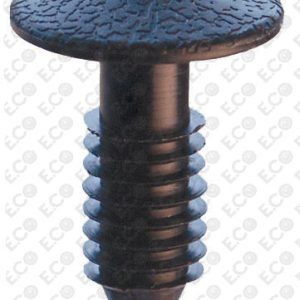 Per Lancia Vari Mod. Kit 100 pz Bottone Clip Nero per Fissaggio Rivestimenti Interni