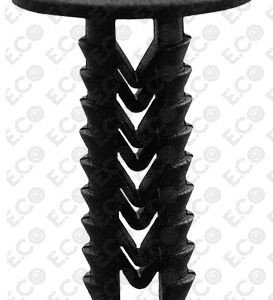 Per Lancia Delta Kit 100 pz Bottone Clip Molletta Grigio per Fissaggio Rivestimenti Interni