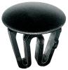 Kit 6pz Tappo Otturazione Foro Nero Foro Ø max.: 13.50mm Foro Ø min.: 9.50mm Testa Ø: 16.70m