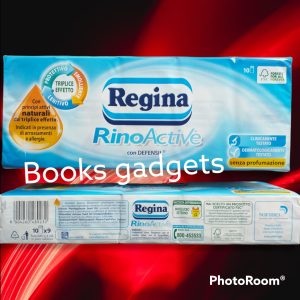 20 Conf. (200 pacchetti) Regina RinoActive Fazzoletti Naso Senza Profumazione