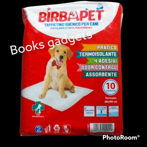 8 Conf. (80 Tappetini) Birba Pet Tappetino Traversina per Animali Cani 60x90cm