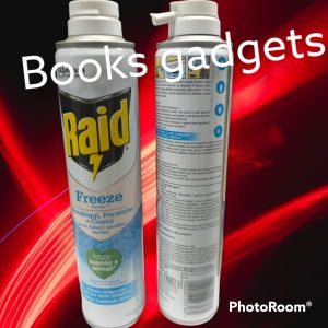 8 pz Raid Spray Freeze Insetticida Congelante Scarafaggi Formiche Cimici 350ml