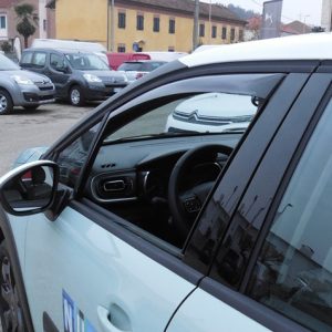 Per CITROEN C3 Aircross (2R,2C) 2017> Coppia Deflettori Aria Antivento Anteriori