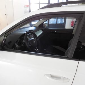 Per SKODA Fabia III 5p. e S.W. (NJ3-NJ5) 14> Coppia Deflettori Aria Antivento Anteriori