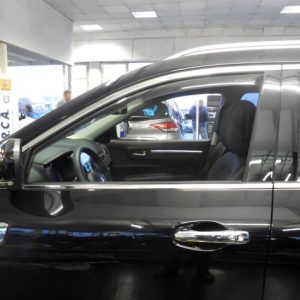Per RENAULT Koleos II (HC) 2016> Coppia Deflettori Aria Antivento Anteriori