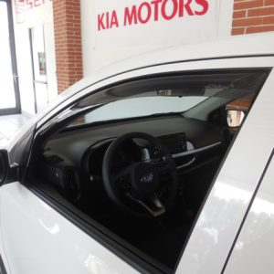 Per KIA Picanto III (JA) 2017> Coppia Deflettori Aria Antivento Anteriori