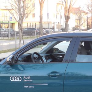 Per AUDI A1 Sportback 5p. (GB) 2018> Coppia Deflettori Aria Antivento Anteriori
