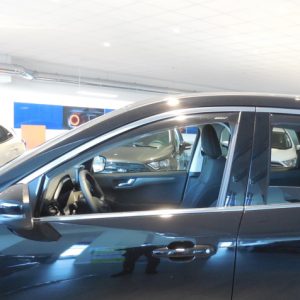 Per FORD Kuga (Mk3) 2019> Coppia Deflettori Aria Antivento Anteriori