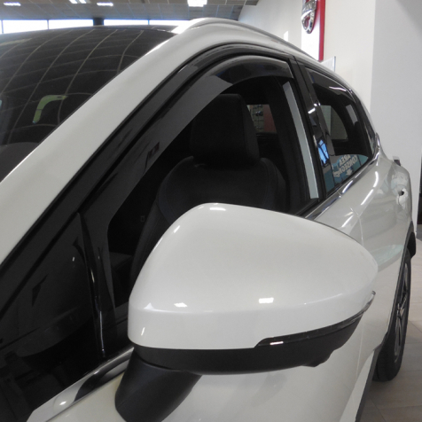 Kit Deflettori Aria Antivento Anteriori +Posteriori Farad per Nissan Qashqai III (J12) dal 2021> - immagine 2