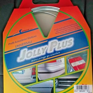 Profilo Decorativo Cromato Autoadesivo 3mt Base 7mm h 9mm Fari Porte Bagagliaio