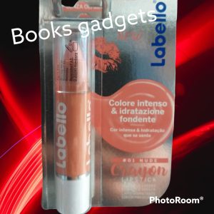 2 pz Labello Crayon #01 NUDE Colore Intenso Matitone Labbra Colora e Idrata