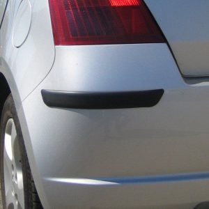 COPPIA PROTEZIONE ANGOLARE PARAURTI NERO MODANATURA UNIVERSALE Lungh.49cm