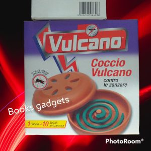 1 Confezione Vulcano (1 Coccio + 10 Spirali) Zampirone Spirale per Zanzare
