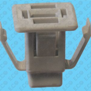 Per Fiat Doblò, Palio, Siena, Strada, Idea Kit 50pz Madrevite in Plastica Grigio per Fissaggio Radiatore-Mascherina
