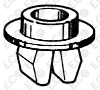 Per Iveco Daily Kit 100pz Madrevite Plasstica per Fissaggio Modanatura-Fiancata